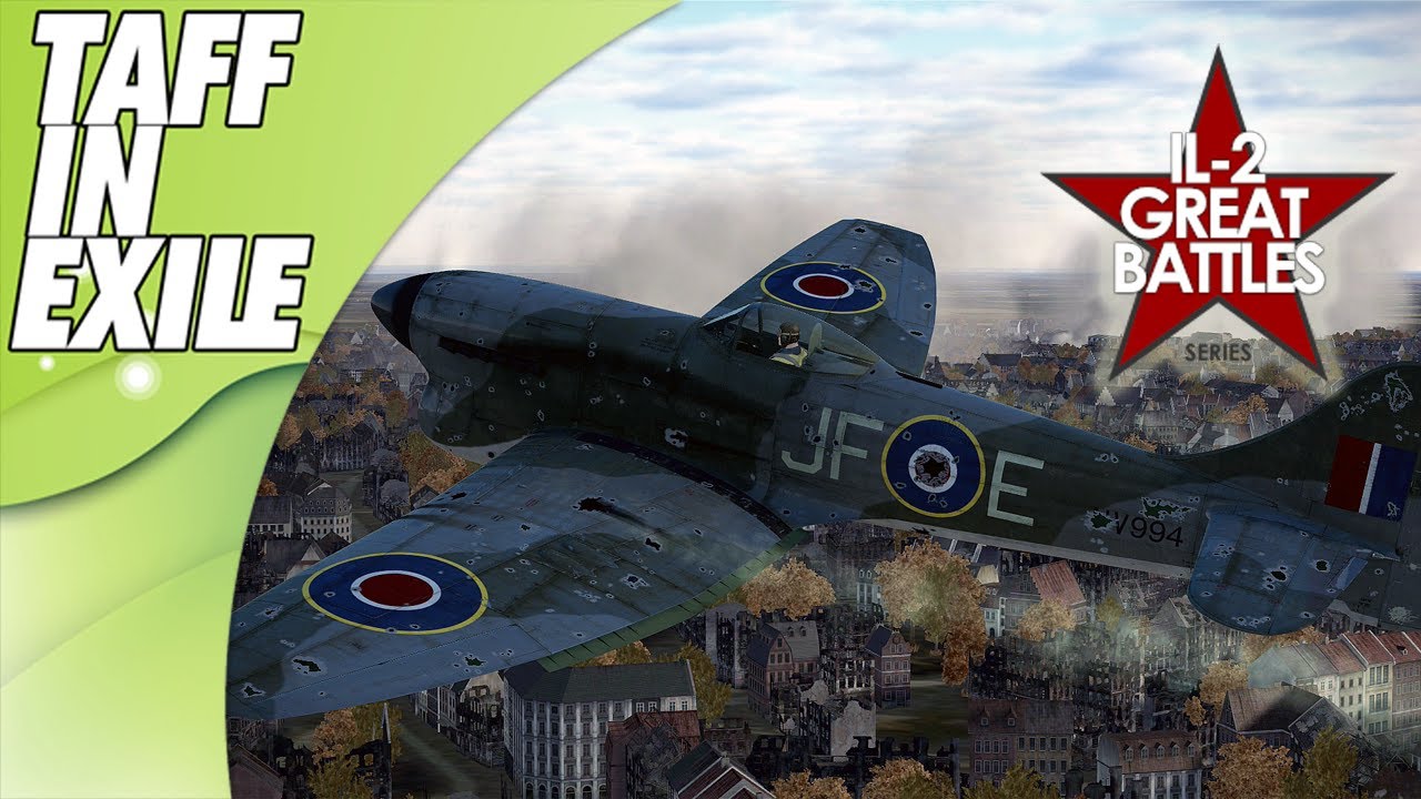 Ил-2 Великие битвы | Hawker Tempest Mk V | (Битва при Боденплатте) #9