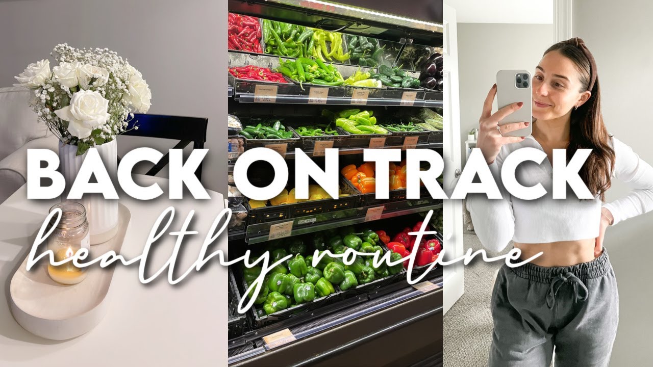 DAY IN MY LIFE | Grocery Haul, Lower Body Workout, Scoliosis Struggles, Healthy Recipes, Habits!