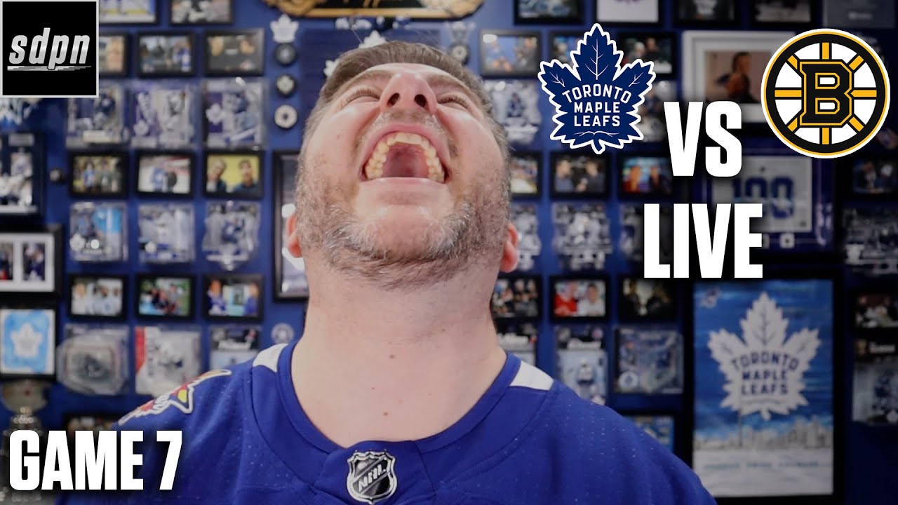 Stanley Cup Playoffs - Toronto Maple Leafs @ Boston Bruins Game 7 LIVE w/ Steve Dangle