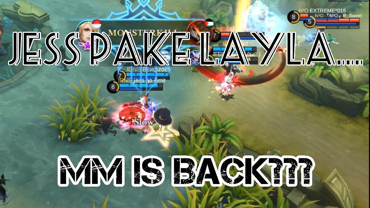 ʝess ηo ℓimit the top 1 ranked play layla - Layla gameplay Mobile Legend