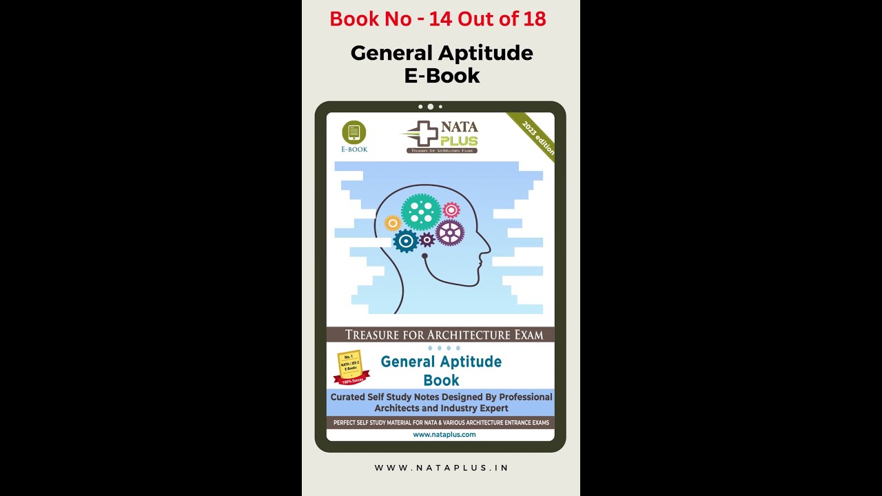 General Aptitude | #nata2023 | #nataexam | NATA Self Study Material 2023 | NATA Preparation books
