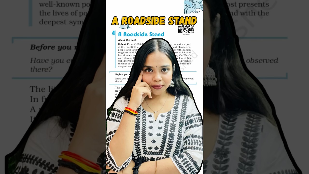 A Roadside Stand quick summary #class12english #cbseboards2026 #englishncert