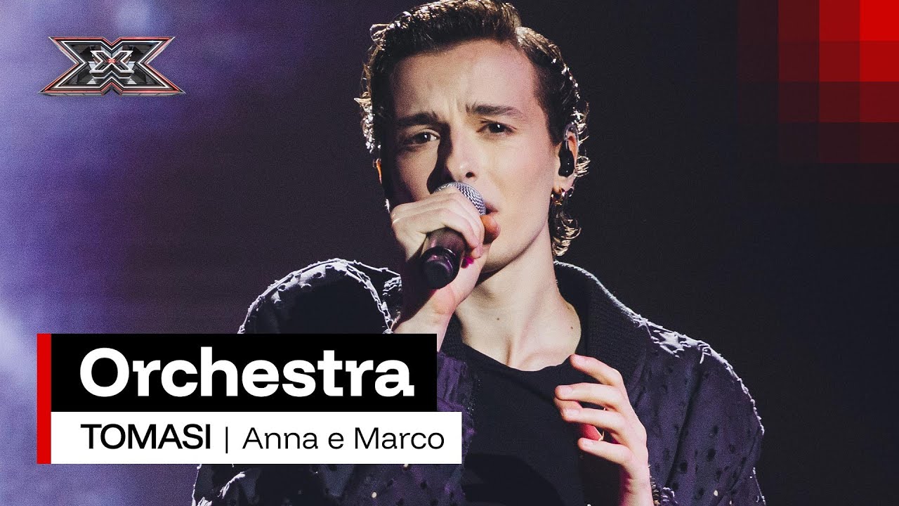 TOMASI canta “Anna e Marco” di Lucio Dalla | X Factor 2025 Semifinale