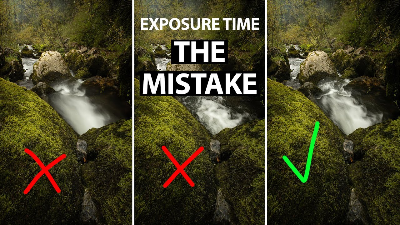 Landscape Photography: How to Set the Correct Exposure Time when Photographing Waterfalls