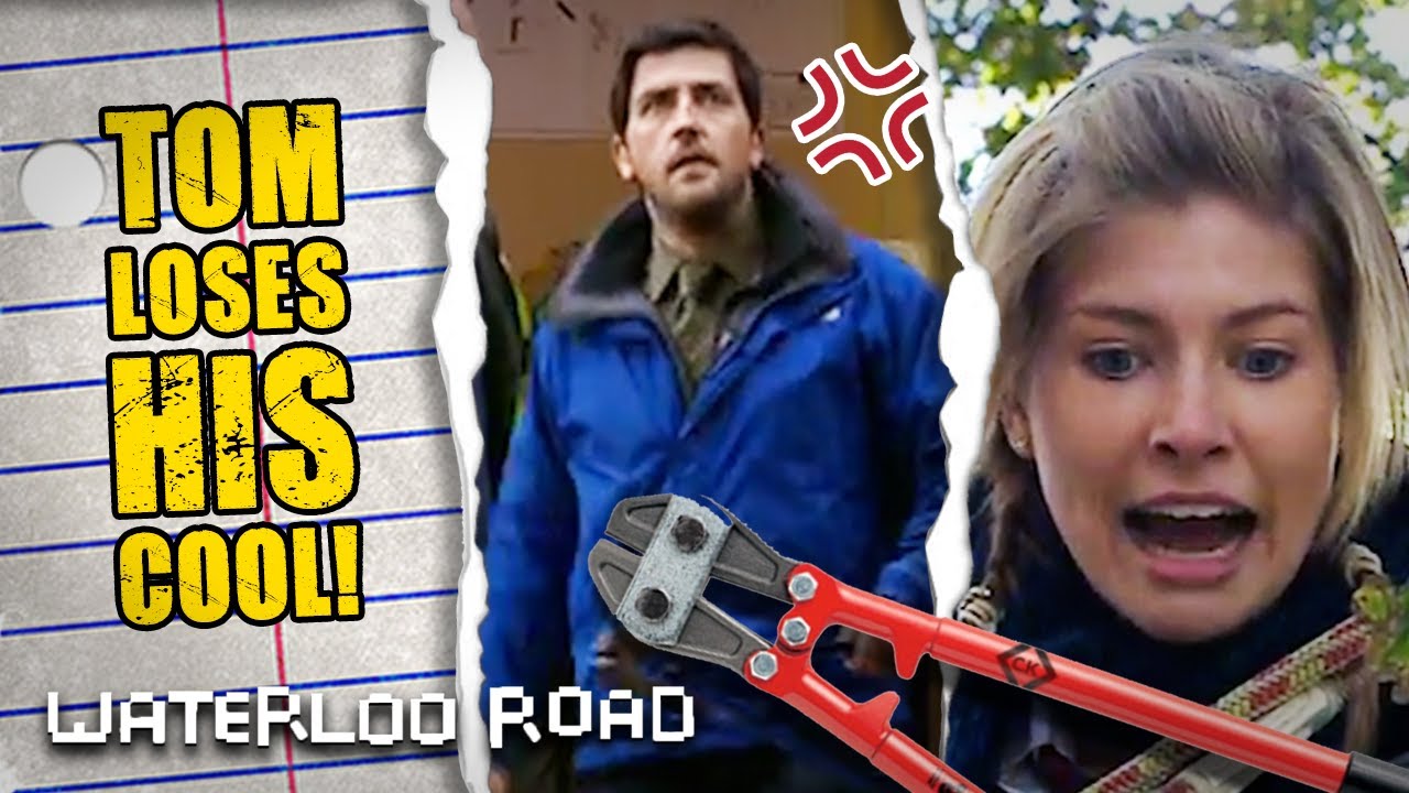 Tom Snaps and Tries to Remove Protestors Himself! | Waterloo Road