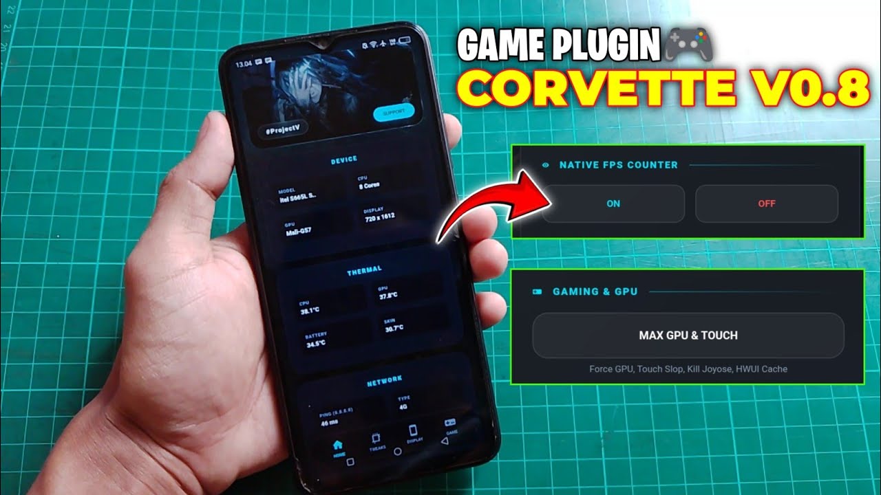 Best Update Plugin Gaming🎮🚀 CORVETTE V40.8 NO ROOT MAKSIMAL PERFORMA DAN FPS BUAT GAMING BEBAS LAG‼️