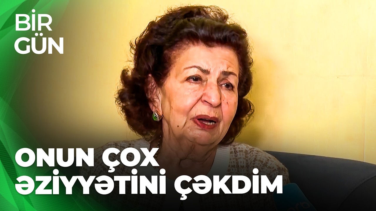Bir gün - Kübra Əliyeva dünyasını dəyişən övladından danışdı - 46 yaşında oğul itirdim