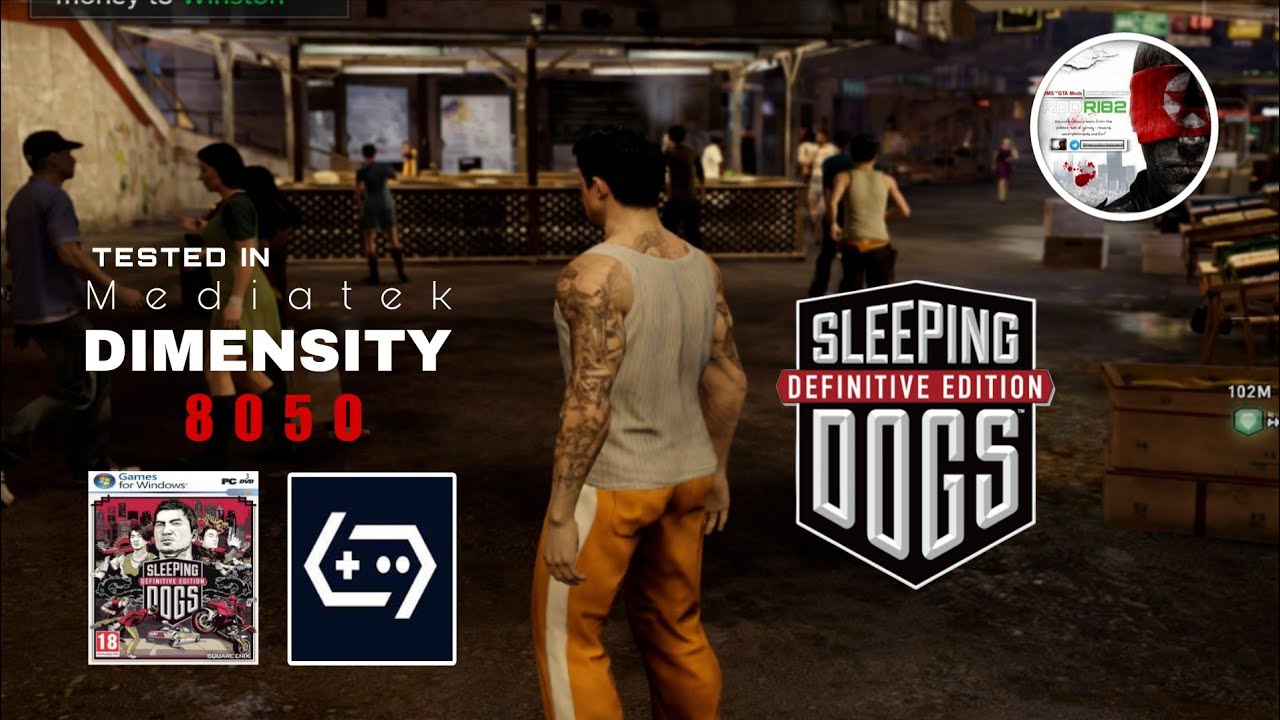 Sleeping Dogs Definitive Edition Gamehub Tested In Meditek Dimensity 8050 INFNIX NOTE 30 VIP