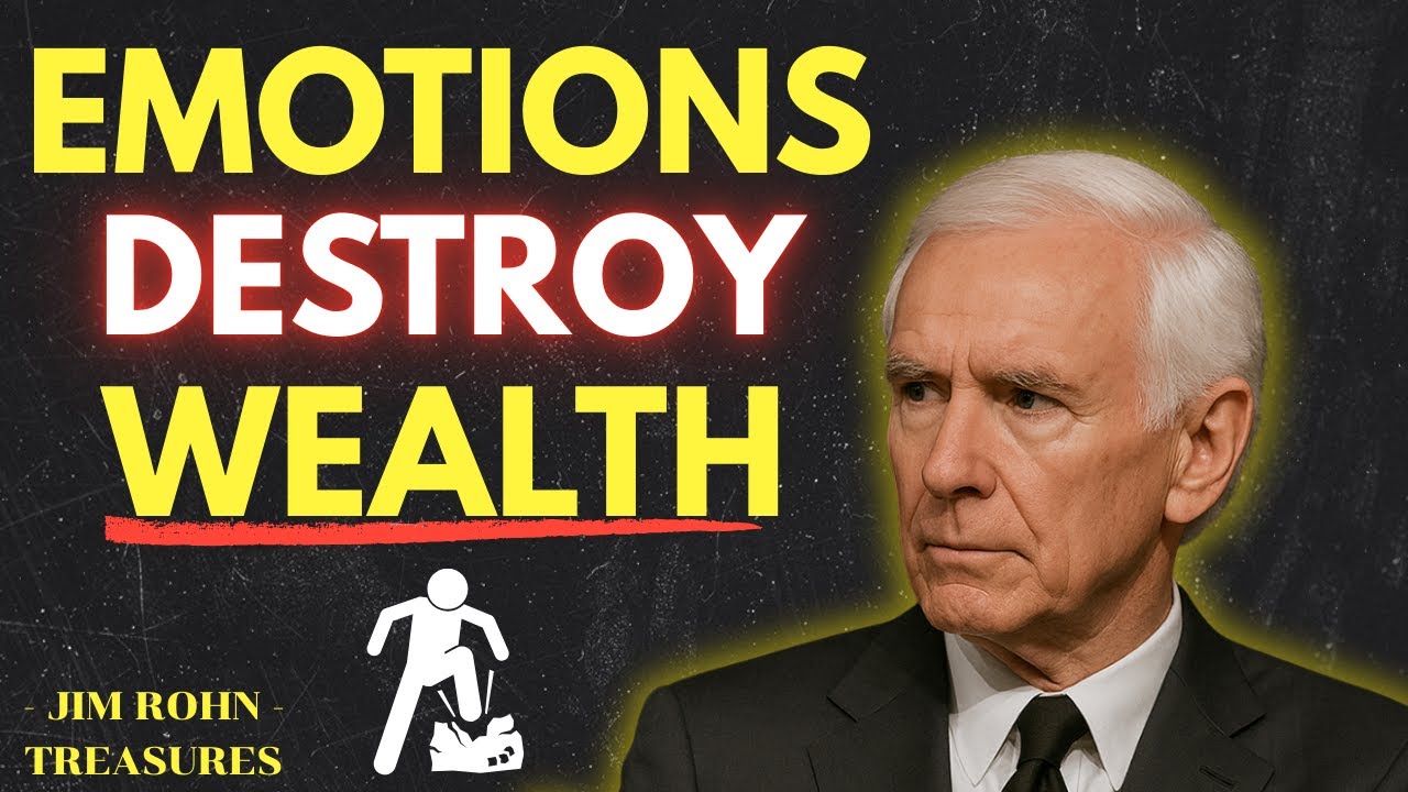 🎯 Why Emotions Destroy the Journey of Building Assets | Jim Rohn Motivation