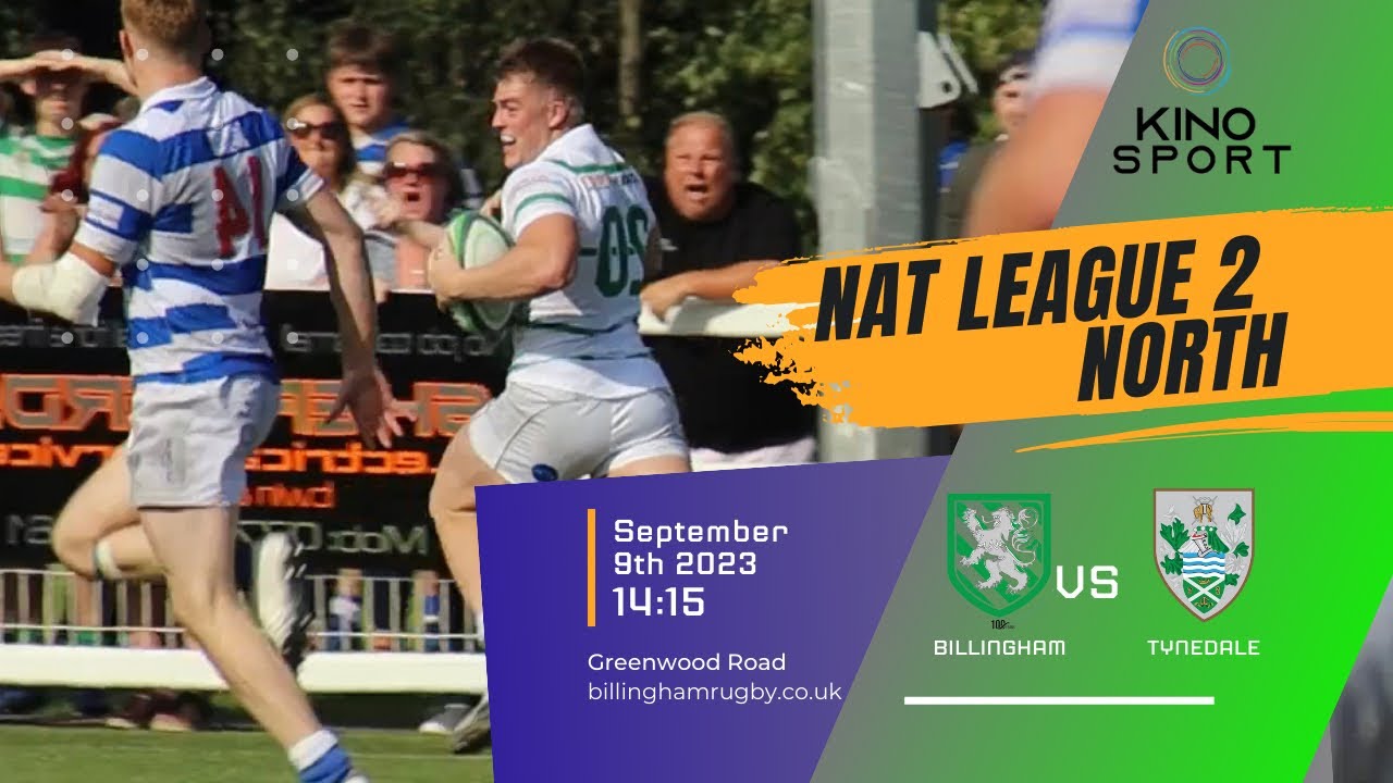 KinoSport Rugby - Billingham Vs Tynedale