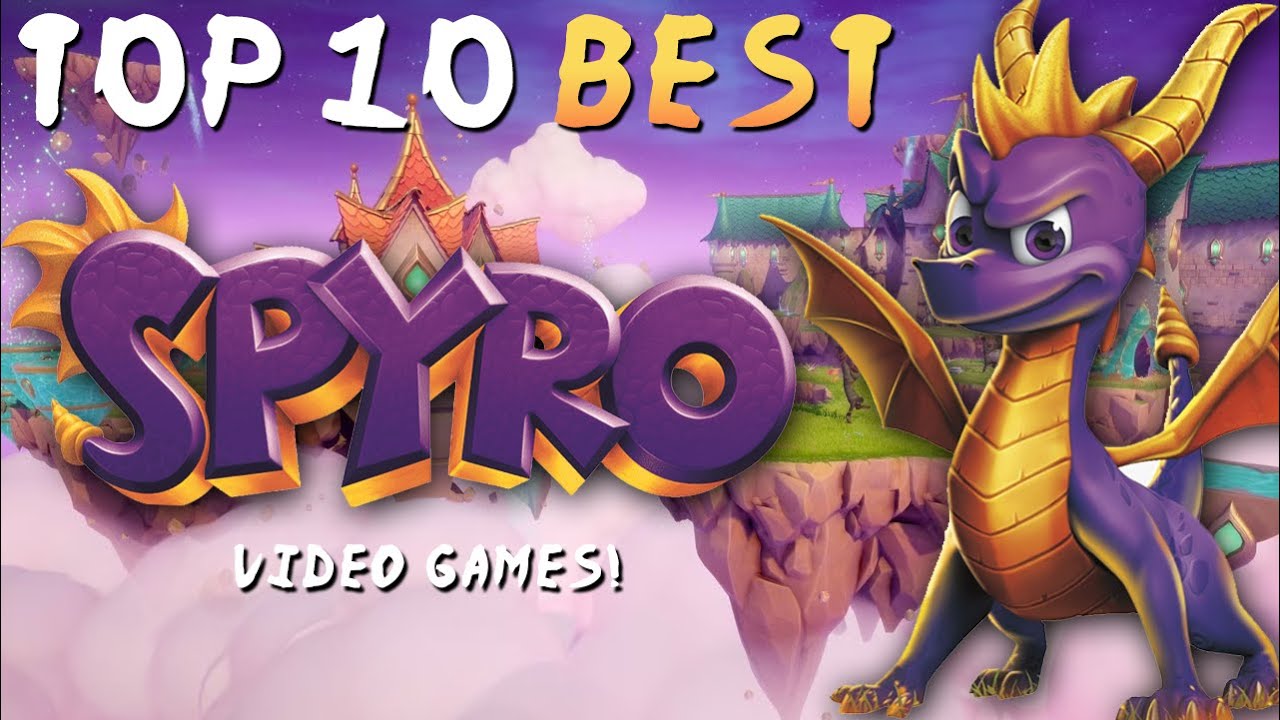 Top 10: Best Spyro the Dragon Games (2025)! 🐉