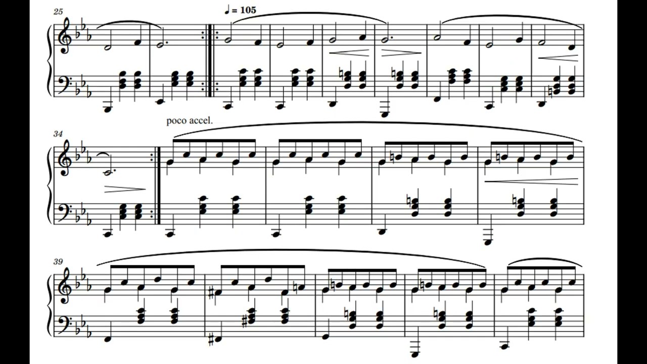 Waltz in Eb major | (Original composition)