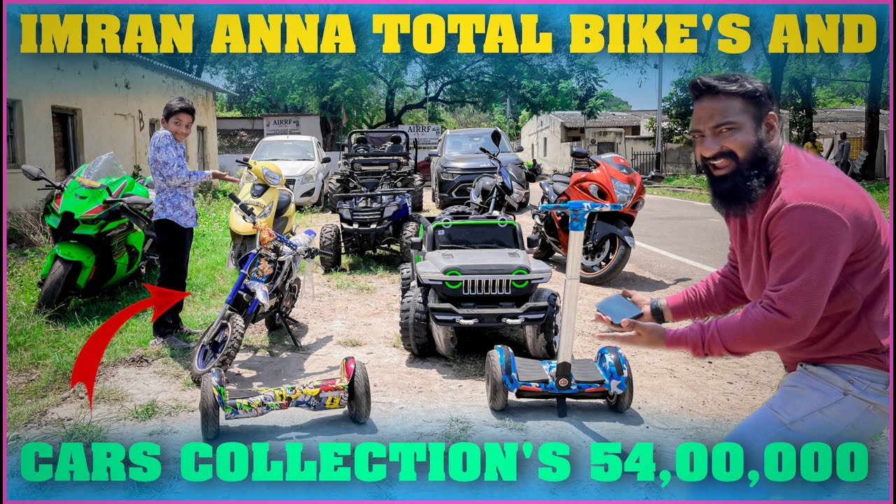 imran Anna Total Bikes And Cars Collections | Pareshan Boys1
