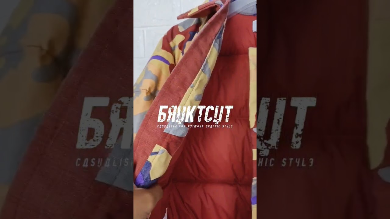 S.I Heritage Camo Ripstop Nylon Down Jacket 
