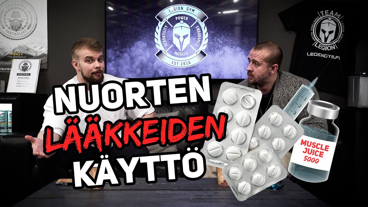 Nuorten LÄÄKKEIDEN KÄYTTÖ - Legion Podcast #15