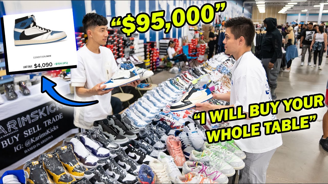 CASHING OUT AT ARIZONA'S LARGEST SNEAKER SHOW! *Buying CRAZY Shoes at Heated Sole AZ*