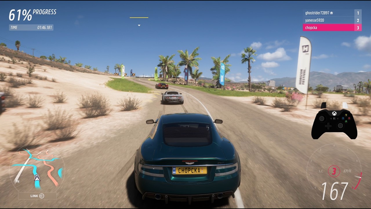 FH5 — I gave them a 5 second head start.