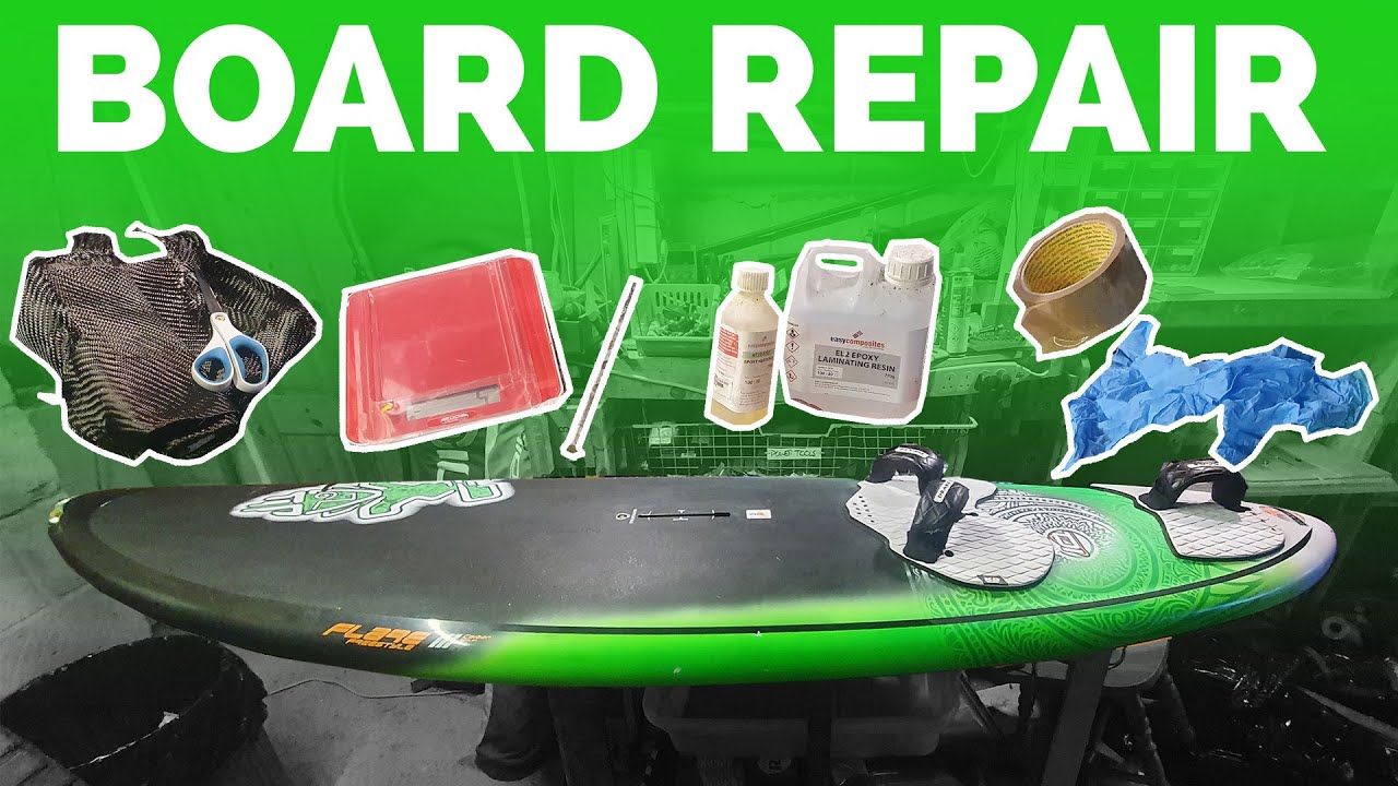 Repair Your Windsurf Board at Home! | Starboard Flare 111