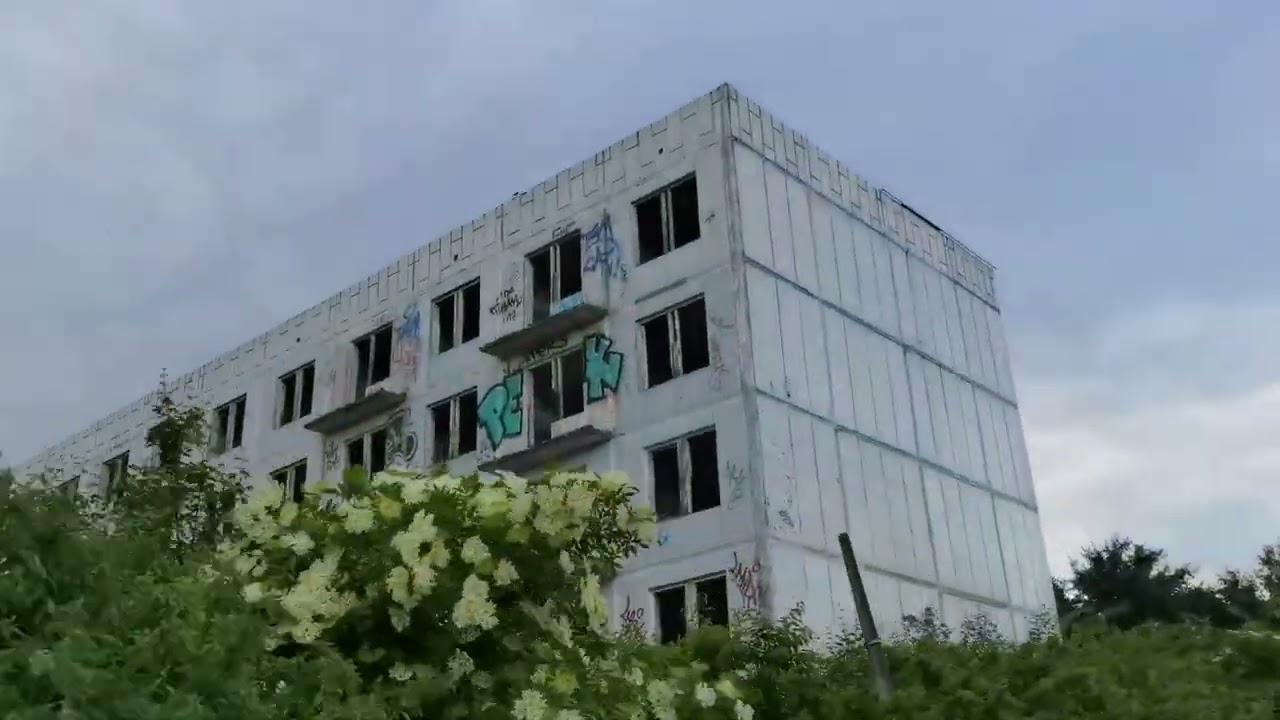 Szentkirályszabadja, szellemváros, körbenézős videó