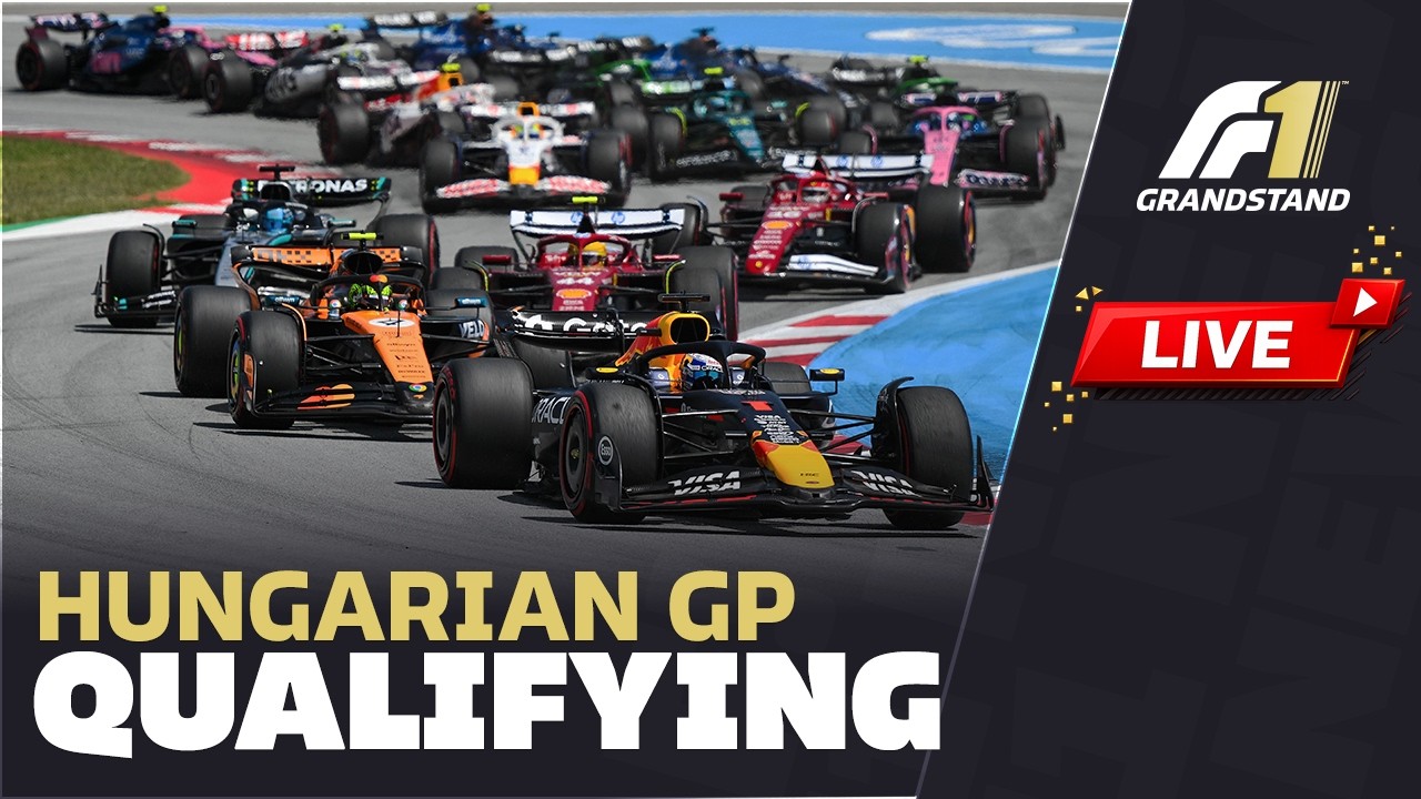 🔴 F1 LIVE HUNGARIAN GP QUALIFYING - Live Timings + Track + Commentary