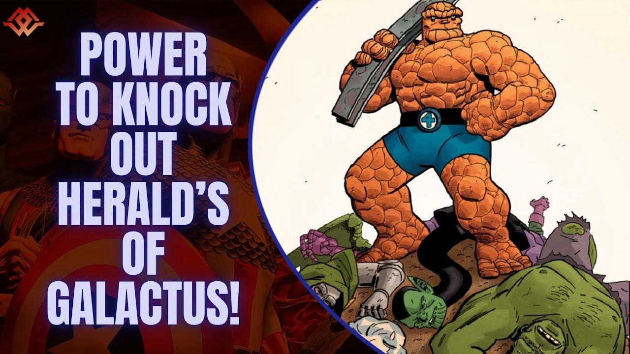 The Thing's Most Powerful Feat's In Comics!