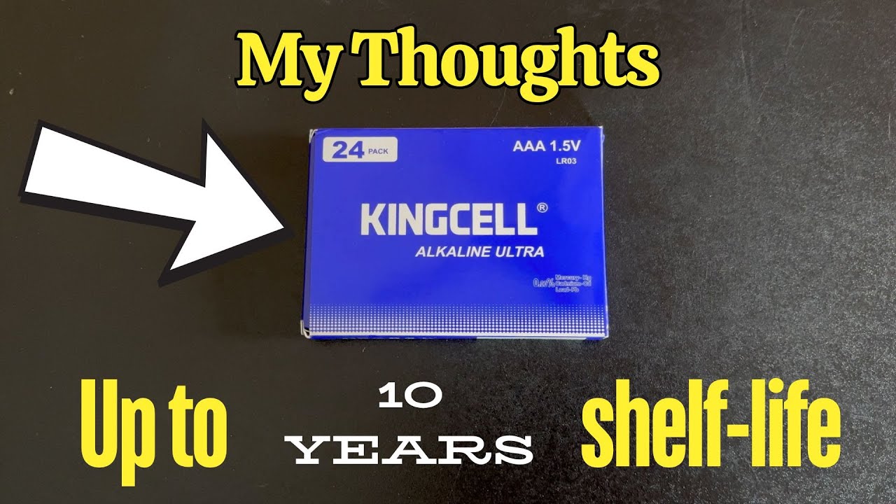 My Review Of KINGCELL Triple AAA 24 Pack Batteries