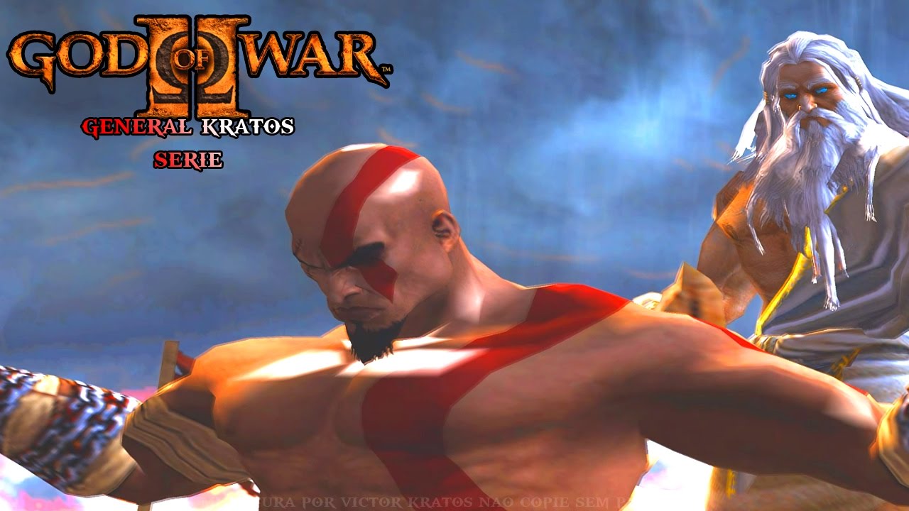 GOD OF WAR 2 General Kratos #13 " FINAL ZEUS HARDCORE RAIZ " LEG PT BR