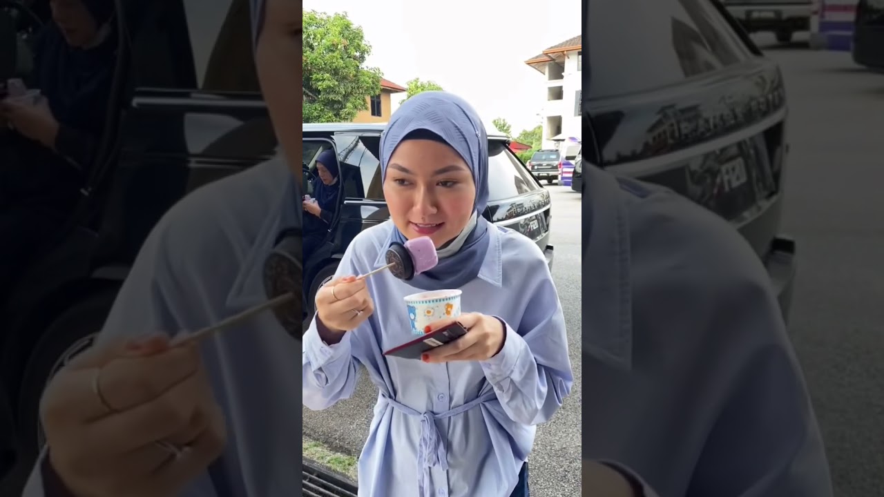 Wah fazeera wife fizo omar pun dah try icely tau . Icely the best katanya 😋🍦