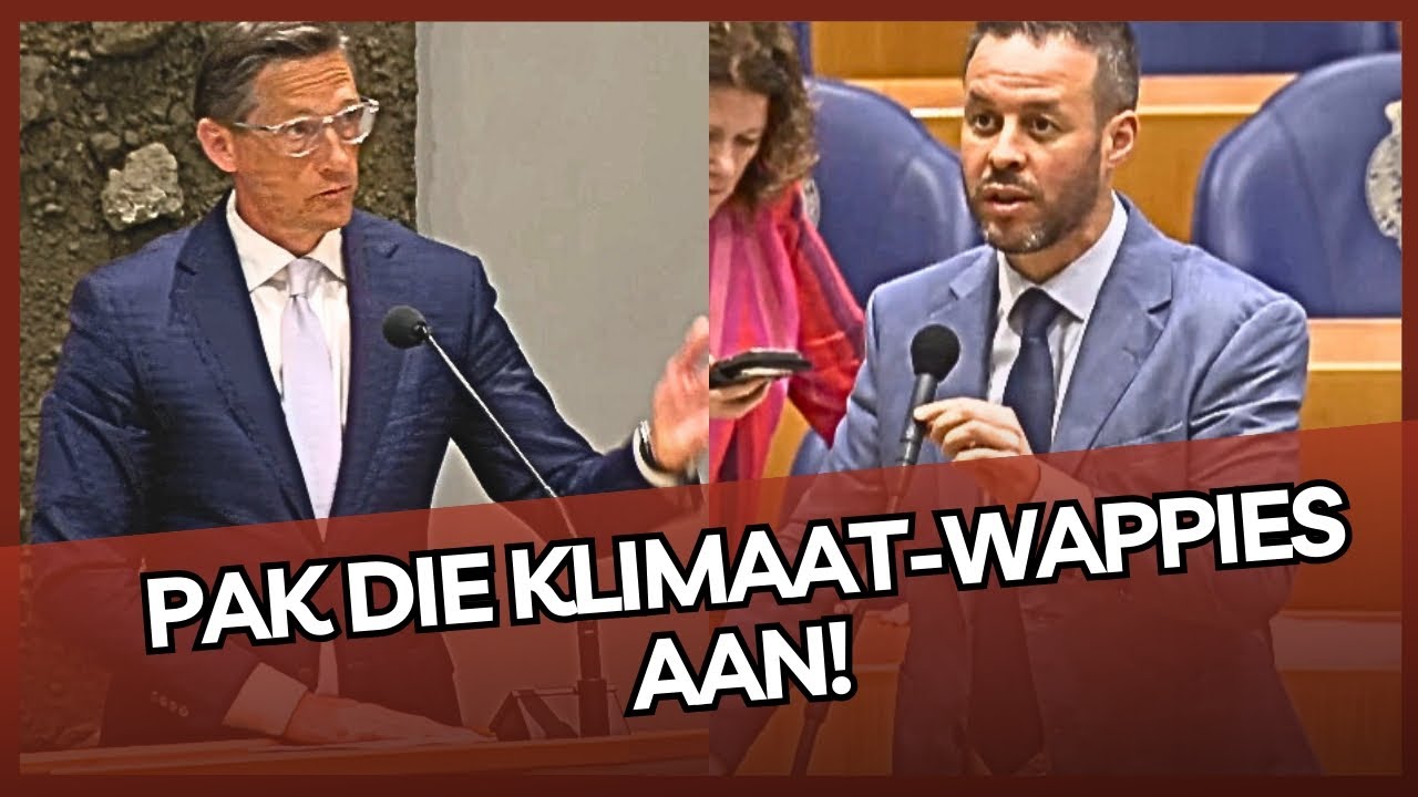 Eerdmans (JA21) maakt links WOEST met kritiek op KLIMAAT-WAPPIES!