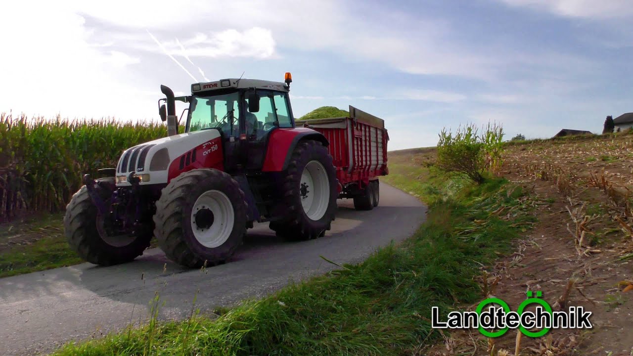 Maisernte 2015│Claas Jaguar 695SL│Steyr│Deutz Fahr│New Holland│Pühringer│Pöttinger (4K)