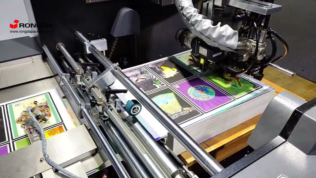 Digital Spot UV Coater and Cold Foiling machine