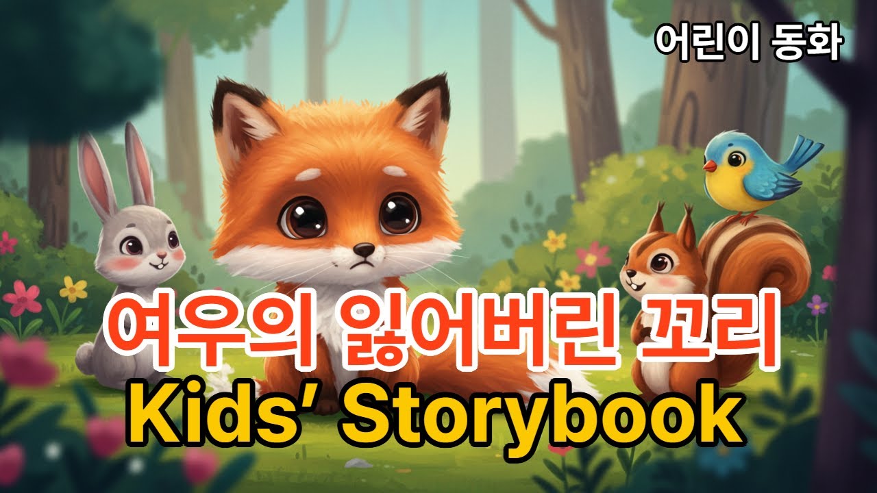 [어린이 동화] 여우의 잃어버린 꼬리 🌟💕  [Kids Storybook] It’s Okay to Be Imperfect – Ep.14