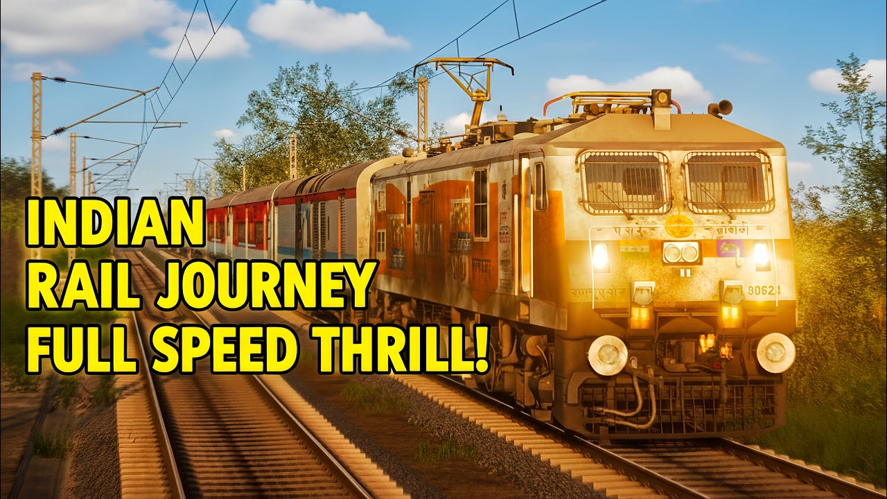 🔴 LIVE RailWorks | Indian Railways 18184 Buxar–Tatanagar Express Part-3