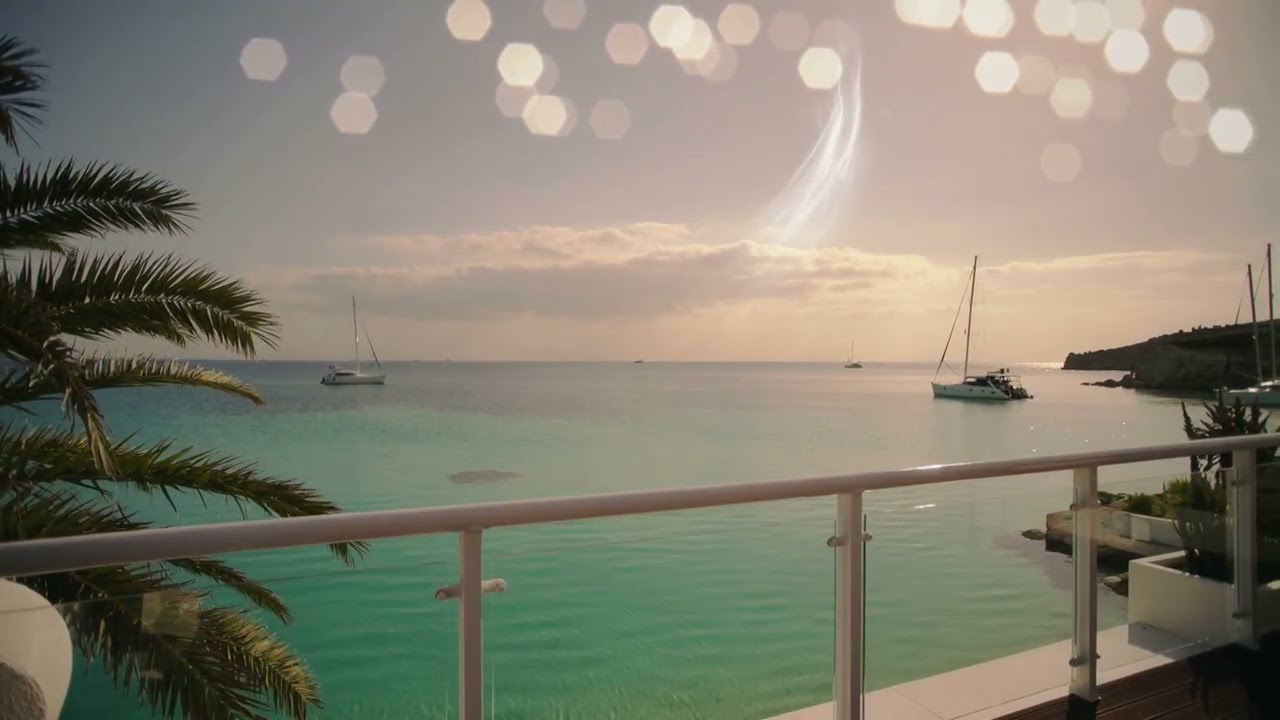Ibiza Sunset Balearic Chill | Acoustic Guitar & Ocean Glow for Uplifting Terrace Vibes #ibizachill