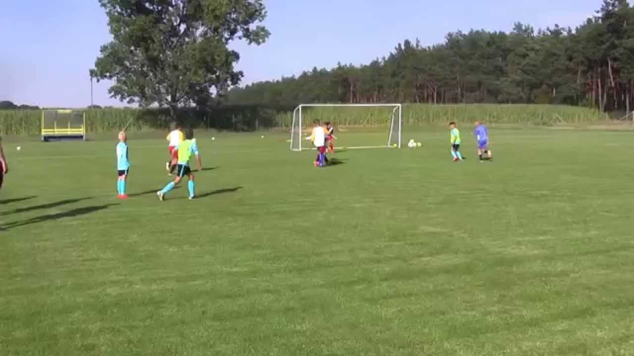 CZ12-III Obóz Piłkarski KS Talent -Dzień II-Popołudniowy trening-Sparing Młodziki vs Orliki III poł