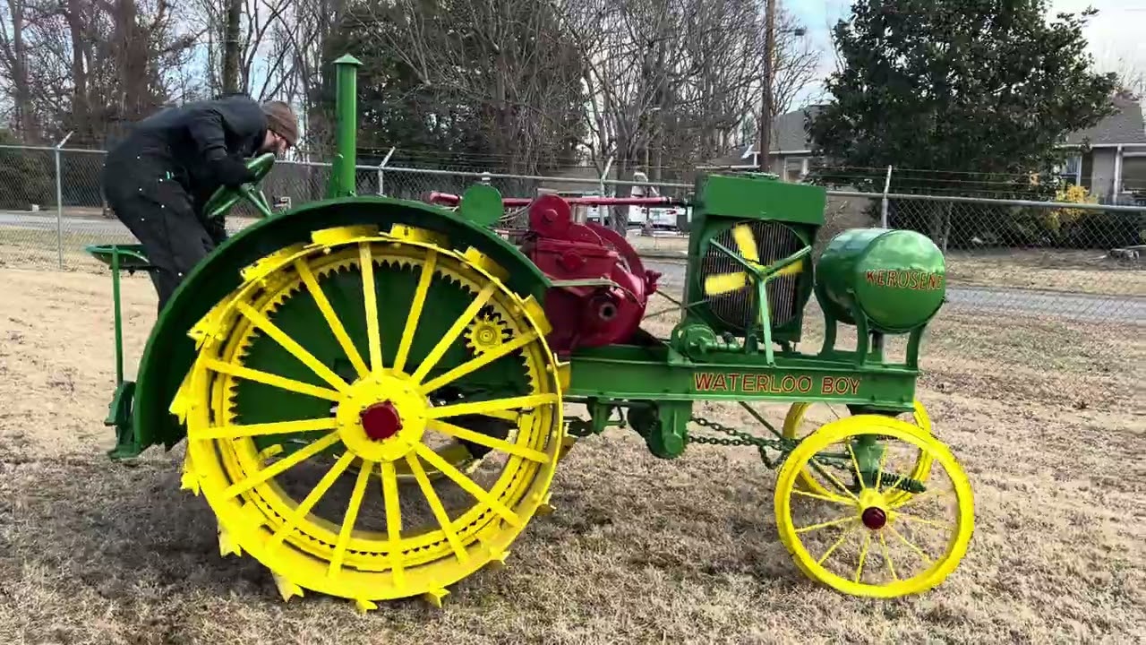 Lot 6 - Waterloo Boy - Tractor Brown's Museum -Driving 1