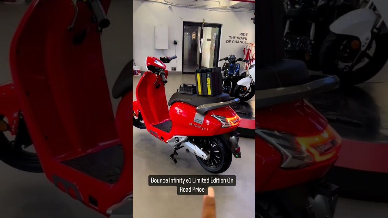 Bounce Infinity e1 Limited Edition Electric ScooterLi-ion Battery On Road Price