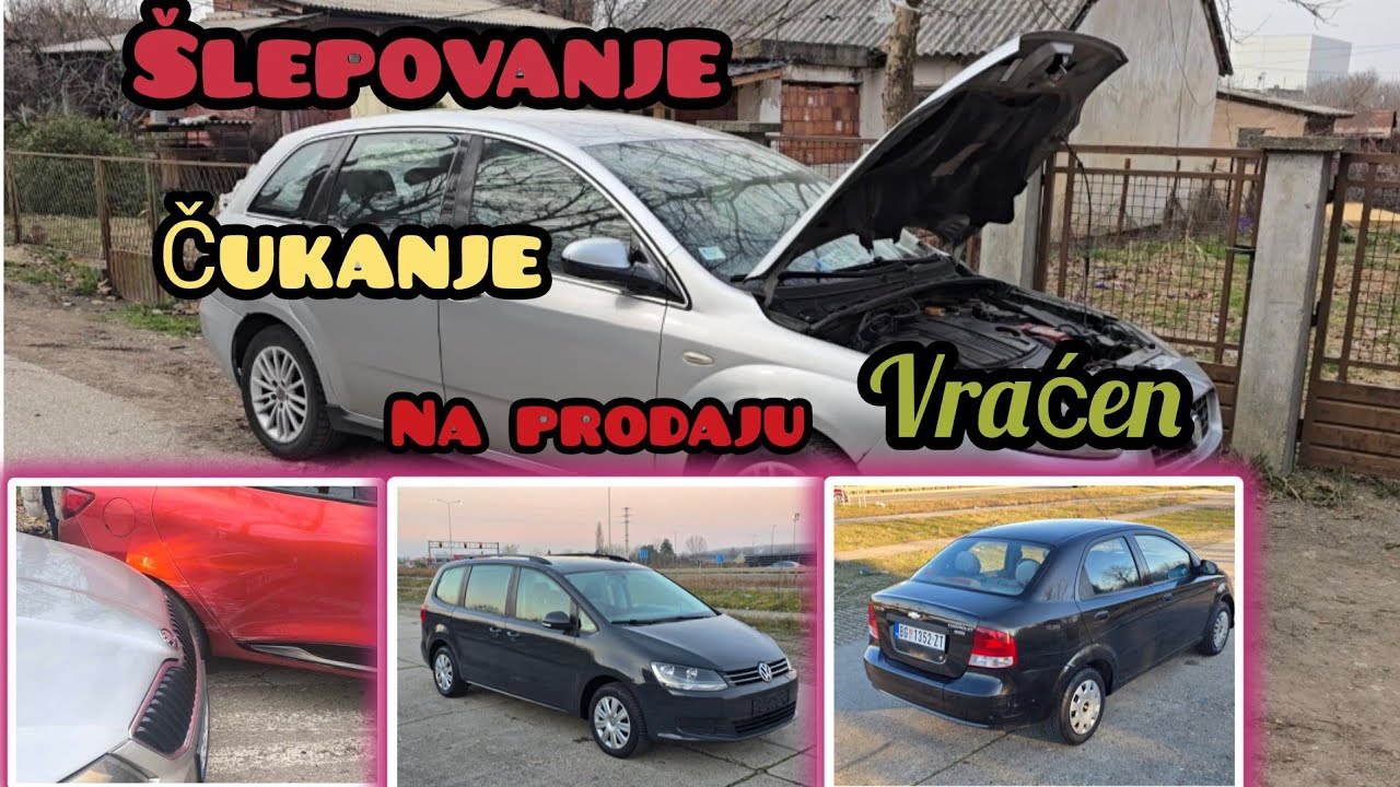 PRODAJA POLOVNJAKA FIAT KROMA -VW SARAN EP-8
