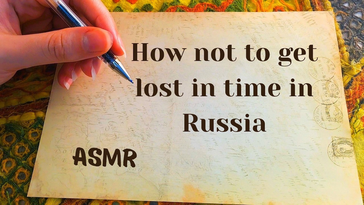 ASMR Write and Speak Russian with Me: Days, Months, Seasons 🖊️🇷🇺