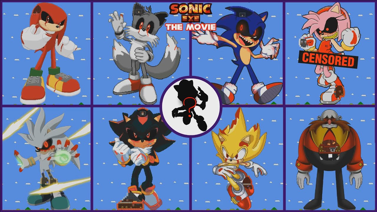 V3ctorHD: Mario's Sonic.EXE Maze Adventure (анимация фильма «Соник 3»)