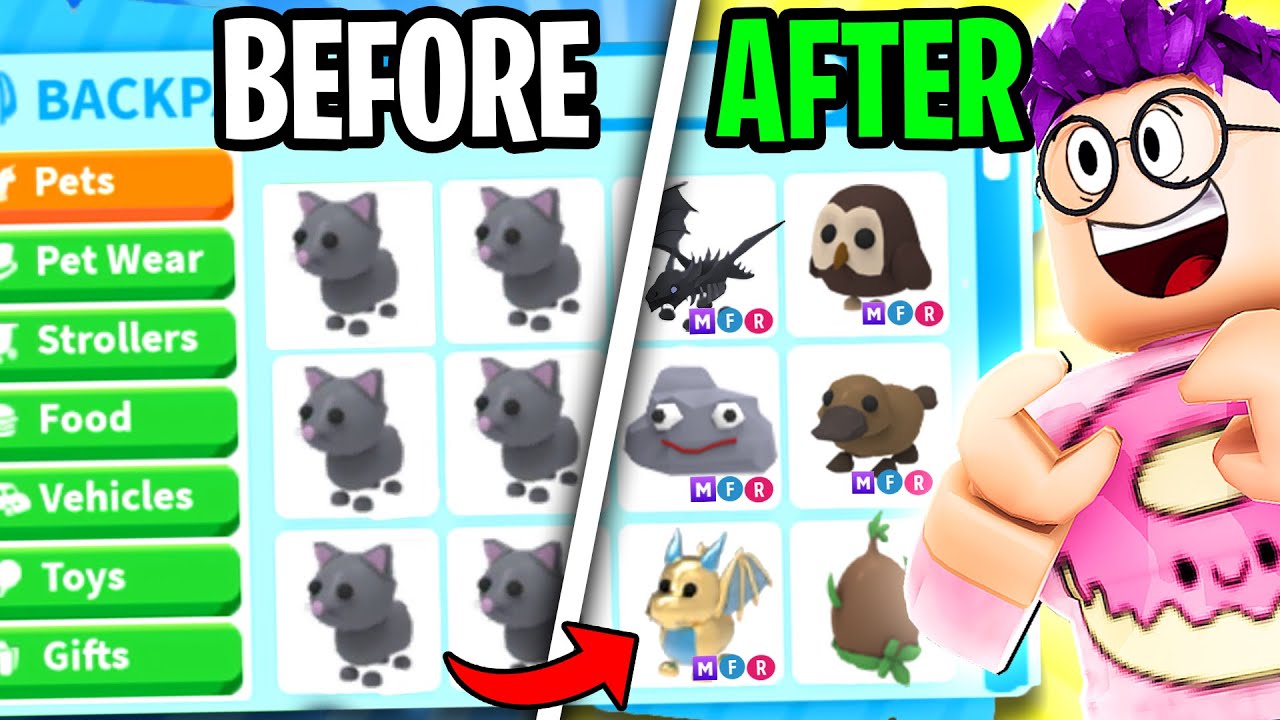 Сможем ли мы пройти испытание «100 сделок» в Roblox ADOPTE ME!? (ПОЛУЧИЛ НЕОНОВЫХ ПИТОМЦЕВ МЕЧТЫ!!)