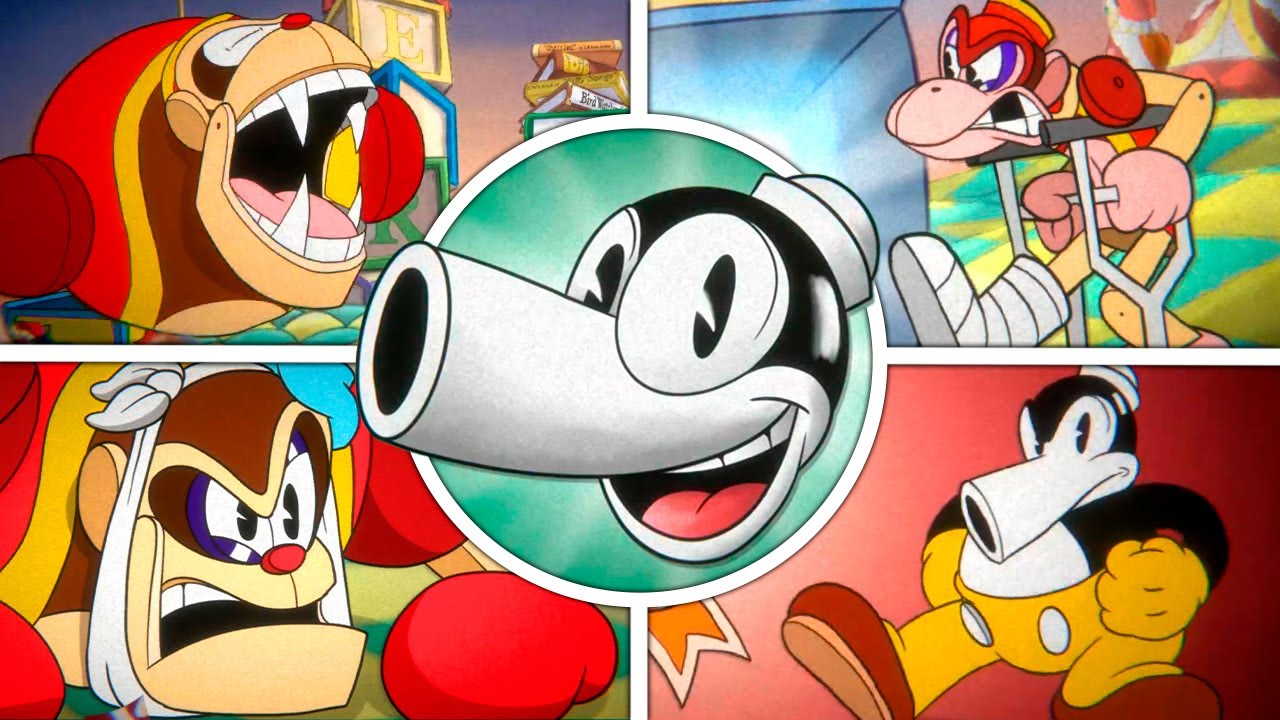 Toyland Tussle — все боссы + концовка (Cuphead Fungame Showcase)