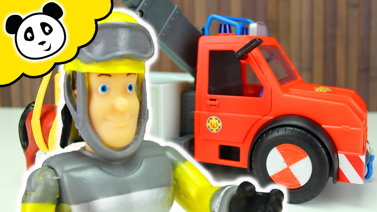 ⭕ FEUERWEHRMANN SAM 🚨 Phoenix Rettungsfahrzeug 🚨 Spielzeug ausgepackt & angespielt 🚤 Pandido TV