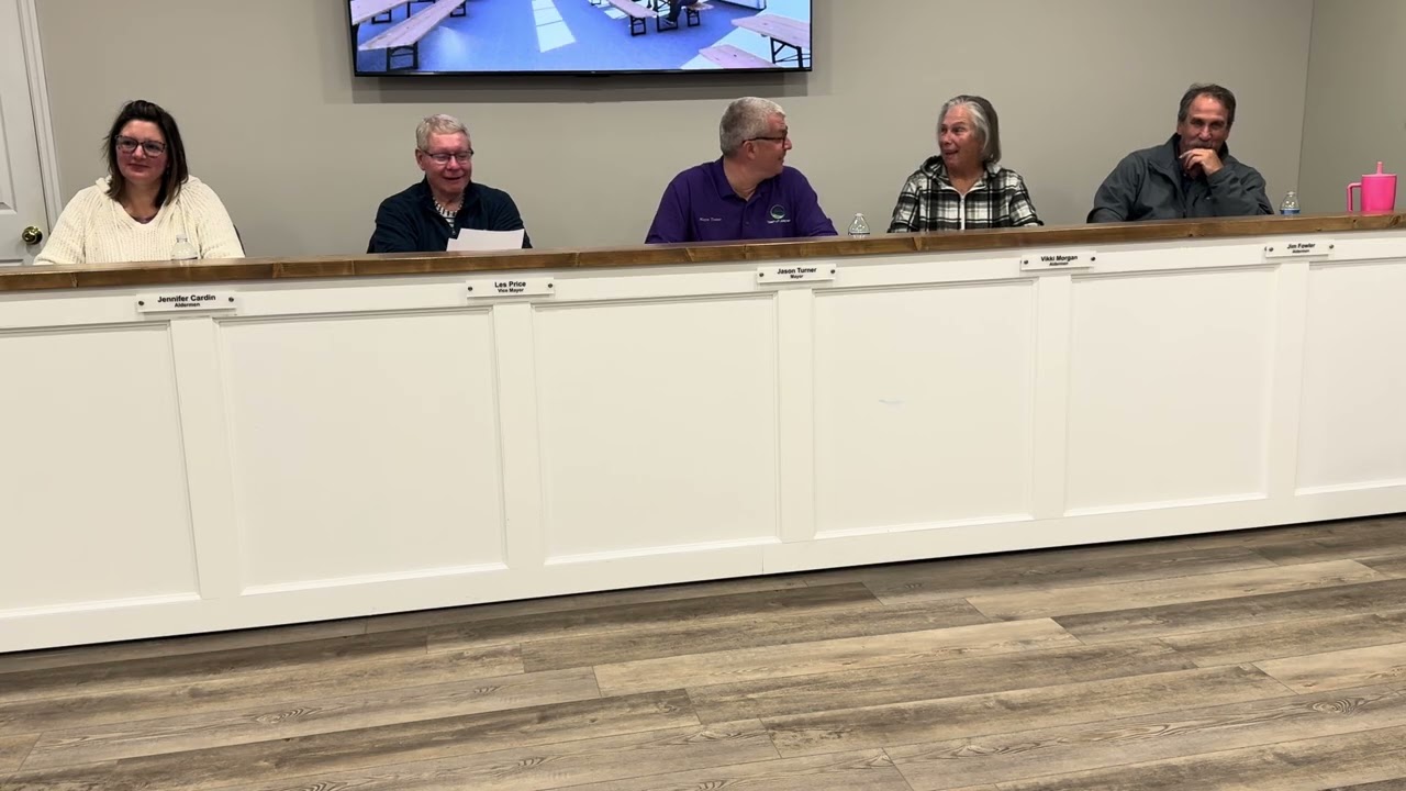 Town of Jasper City Meeting - 11/10/25