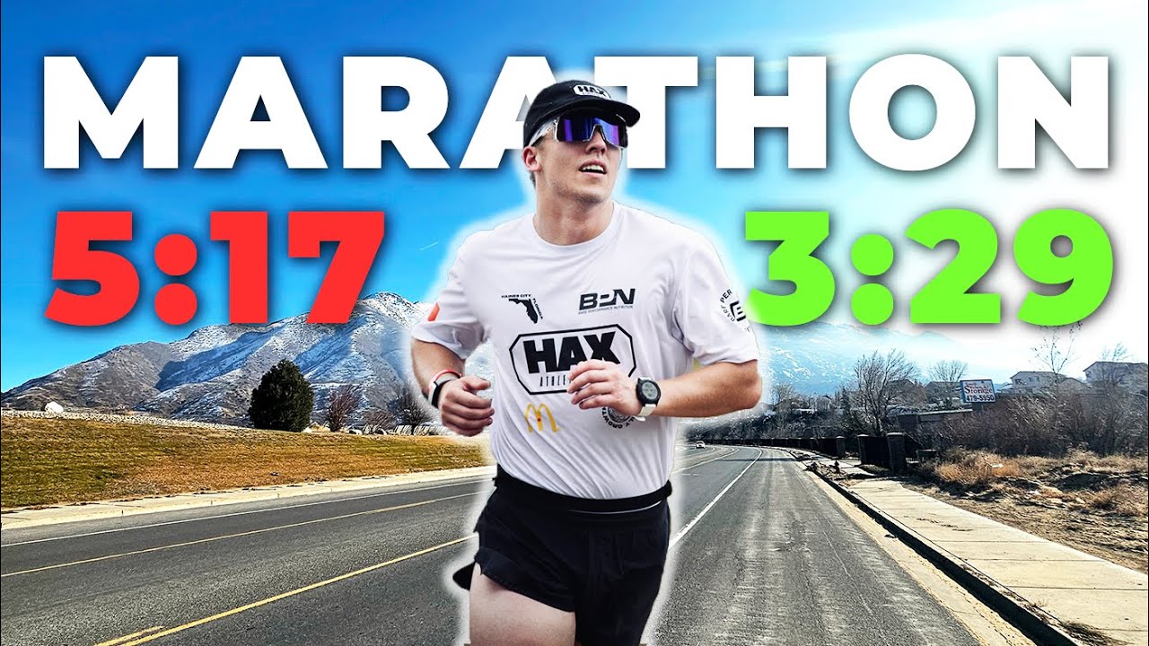 My Journey From 5:17 to 3:29 in the MARATHON