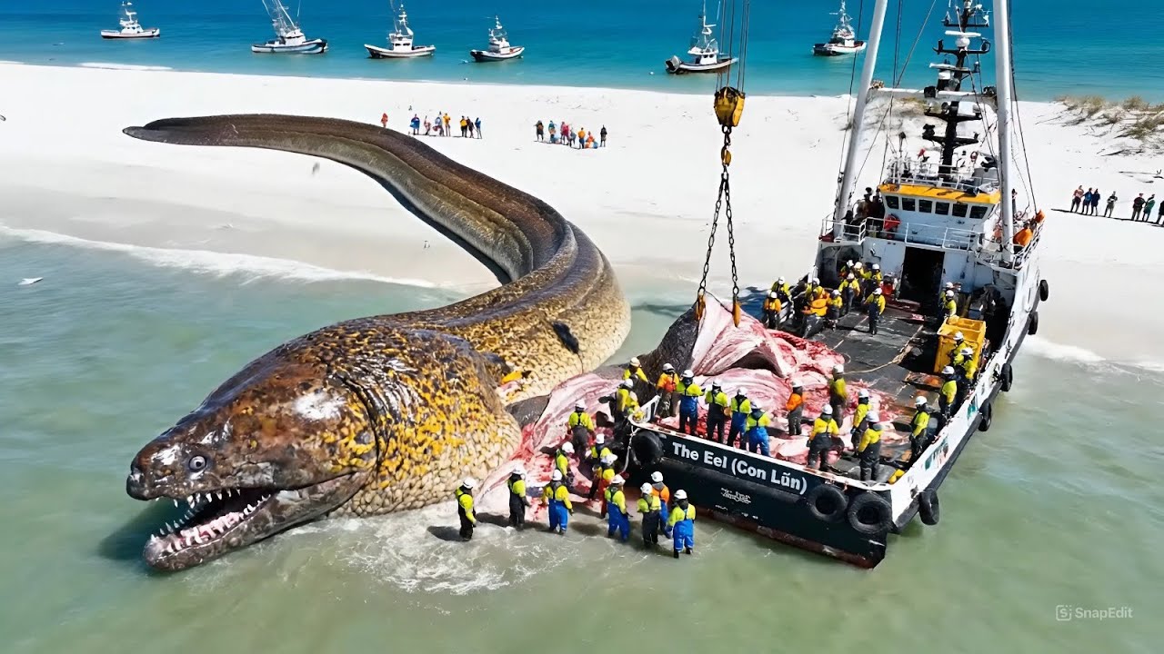 Fighting for a $1.2 Million Giant Moray Eel with the ‘Ocean Killer’ Offshore | Longline Documentary