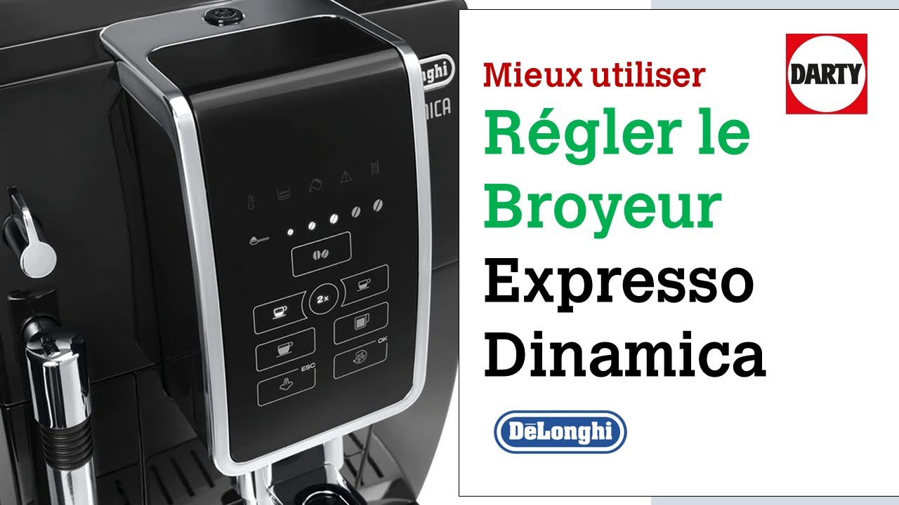 Ajuster un Café Trop Clair ou Trop Fort sur un Expresso Dinamica
