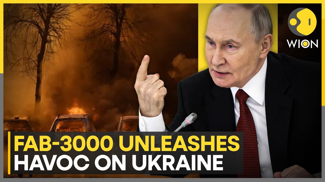 Russia Deploys Massive FAB-3000 Glide Bombs as Ukraine Hits Russian Oil Refineries | Russia Ukraine