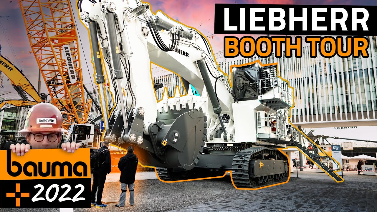 Самый большой стенд на выставке Bauma 2022 | Liebherr