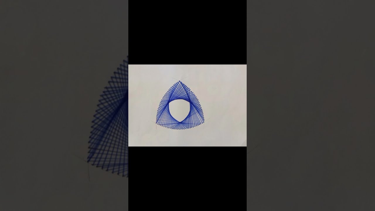 Reuleaux Triangle in Spirograph Pattern